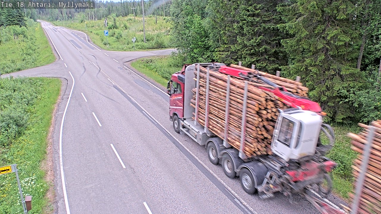 Kelikamerat Kuva Tie 18 Ähtäri, Myllymäki, Ähtäri, Etelä-Pohjanmaa
