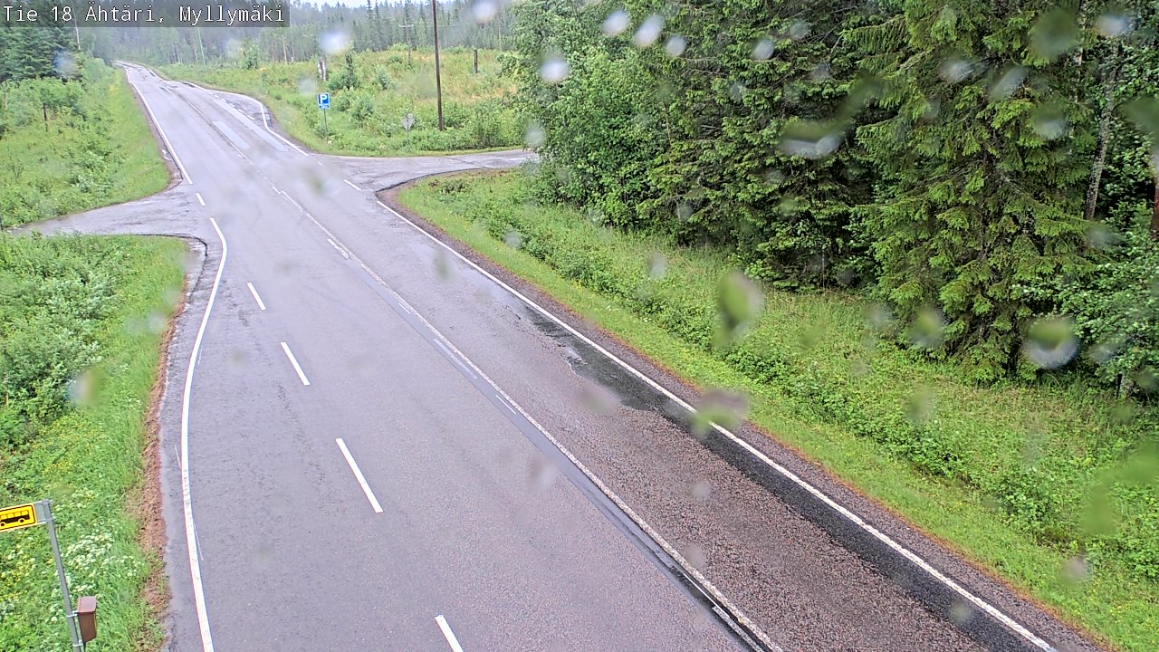 Weather Camera Image Road 18 Ähtäri, Myllymäki, Ähtäri, Etelä-Pohjanmaa