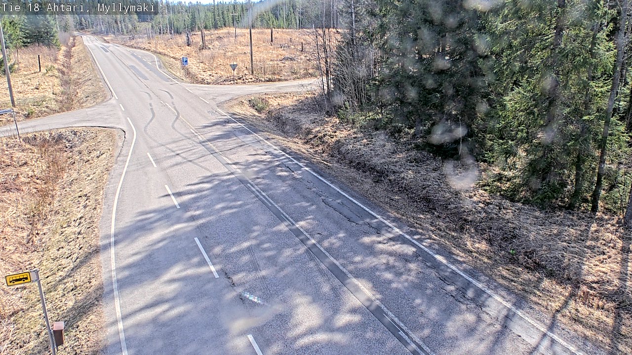 Weather Camera Image Road 18 Ähtäri, Myllymäki, Ähtäri, Etelä-Pohjanmaa