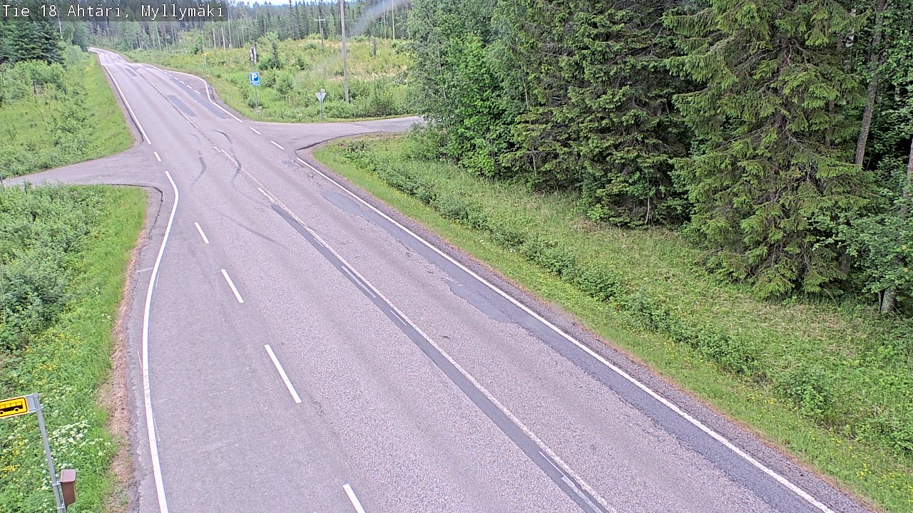Kelikamerat Kuva Tie 18 Ähtäri, Myllymäki, Ähtäri, Etelä-Pohjanmaa