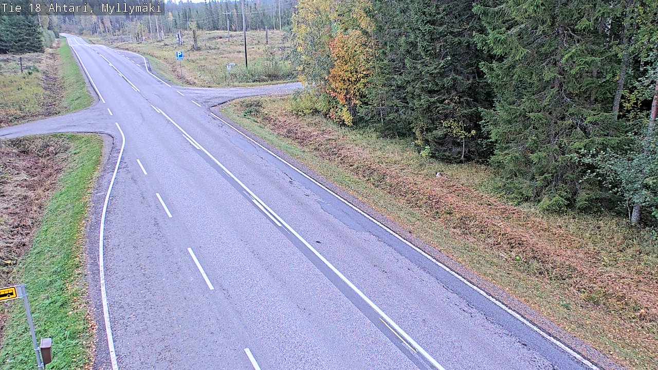 Kelikamerat Kuva Tie 18 Ähtäri, Myllymäki, Ähtäri, Etelä-Pohjanmaa