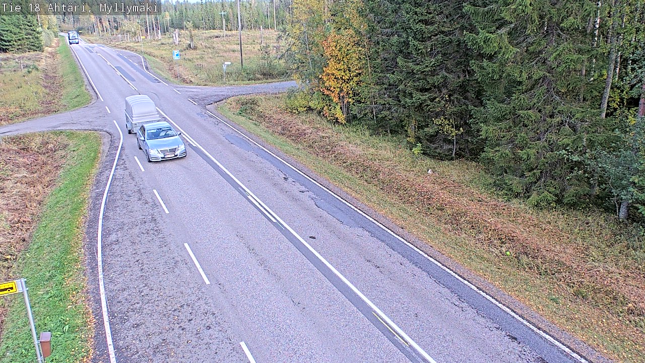 Kelikamerat Kuva Tie 18 Ähtäri, Myllymäki, Ähtäri, Etelä-Pohjanmaa