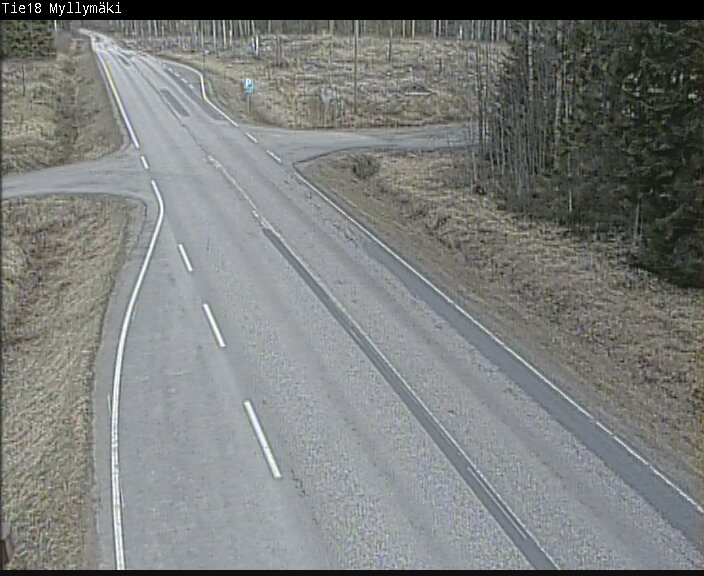Weather Camera Image Väg 18 Etseri, Myllymäki, Ähtäri, Etelä-Pohjanmaa