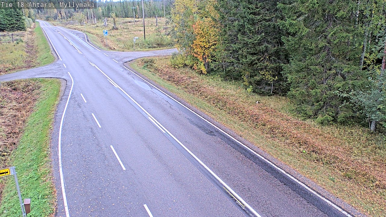 Kelikamerat Kuva Tie 18 Ähtäri, Myllymäki, Ähtäri, Etelä-Pohjanmaa