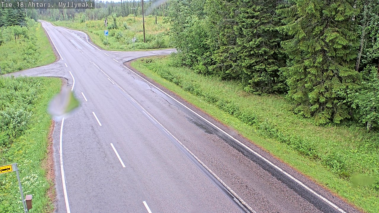 Weather Camera Image Väg 18 Etseri, Myllymäki, Ähtäri, Etelä-Pohjanmaa