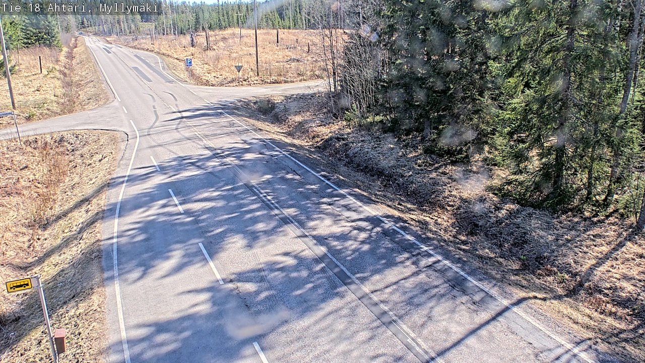 Weather Camera Image Road 18 Ähtäri, Myllymäki, Ähtäri, Etelä-Pohjanmaa
