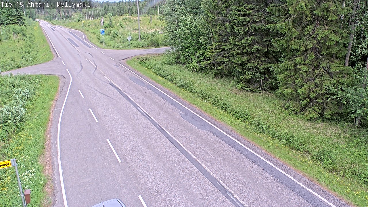 Kelikamerat Kuva Tie 18 Ähtäri, Myllymäki, Ähtäri, Etelä-Pohjanmaa