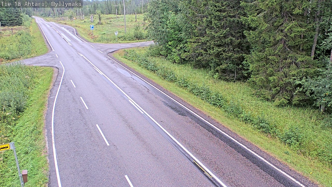Weather Camera Image Väg 18 Etseri, Myllymäki, Ähtäri, Etelä-Pohjanmaa