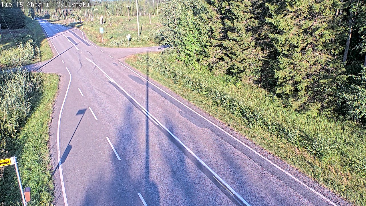 Kelikamerat Kuva Tie 18 Ähtäri, Myllymäki, Ähtäri, Etelä-Pohjanmaa