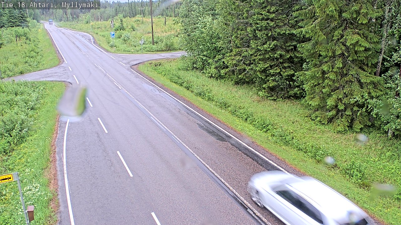 Weather Camera Image Väg 18 Etseri, Myllymäki, Ähtäri, Etelä-Pohjanmaa
