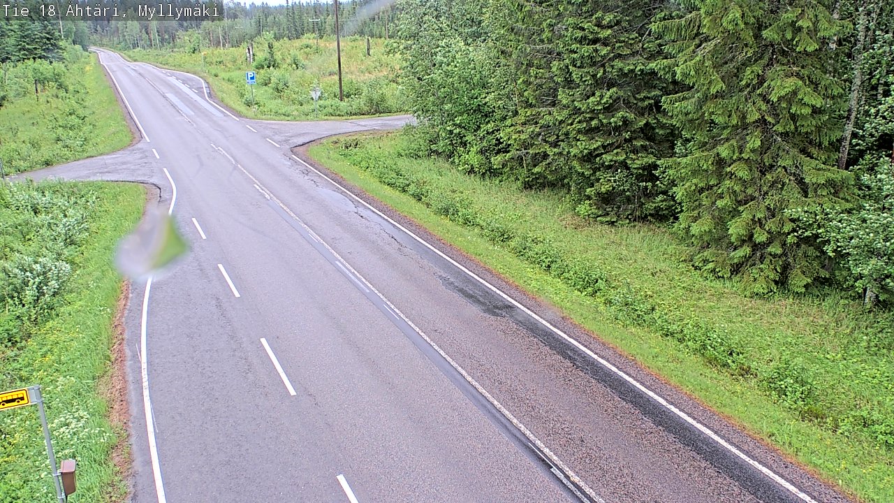 Weather Camera Image Väg 18 Etseri, Myllymäki, Ähtäri, Etelä-Pohjanmaa