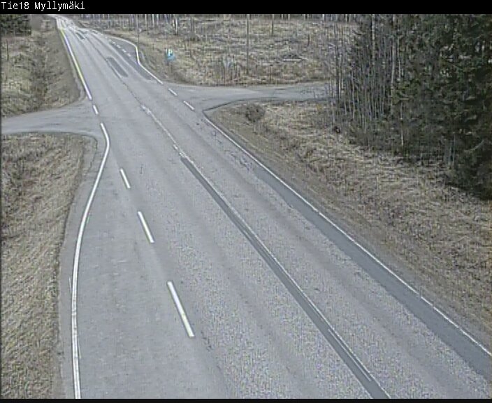Weather Camera Image Road 18 Ähtäri, Myllymäki, Ähtäri, Etelä-Pohjanmaa