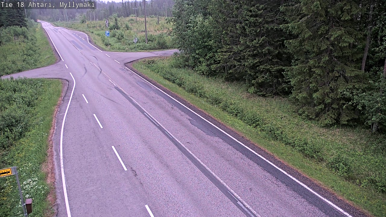 Kelikamerat Kuva Tie 18 Ähtäri, Myllymäki, Ähtäri, Etelä-Pohjanmaa