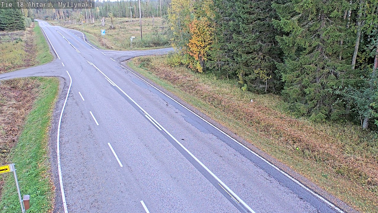 Kelikamerat Kuva Tie 18 Ähtäri, Myllymäki, Ähtäri, Etelä-Pohjanmaa
