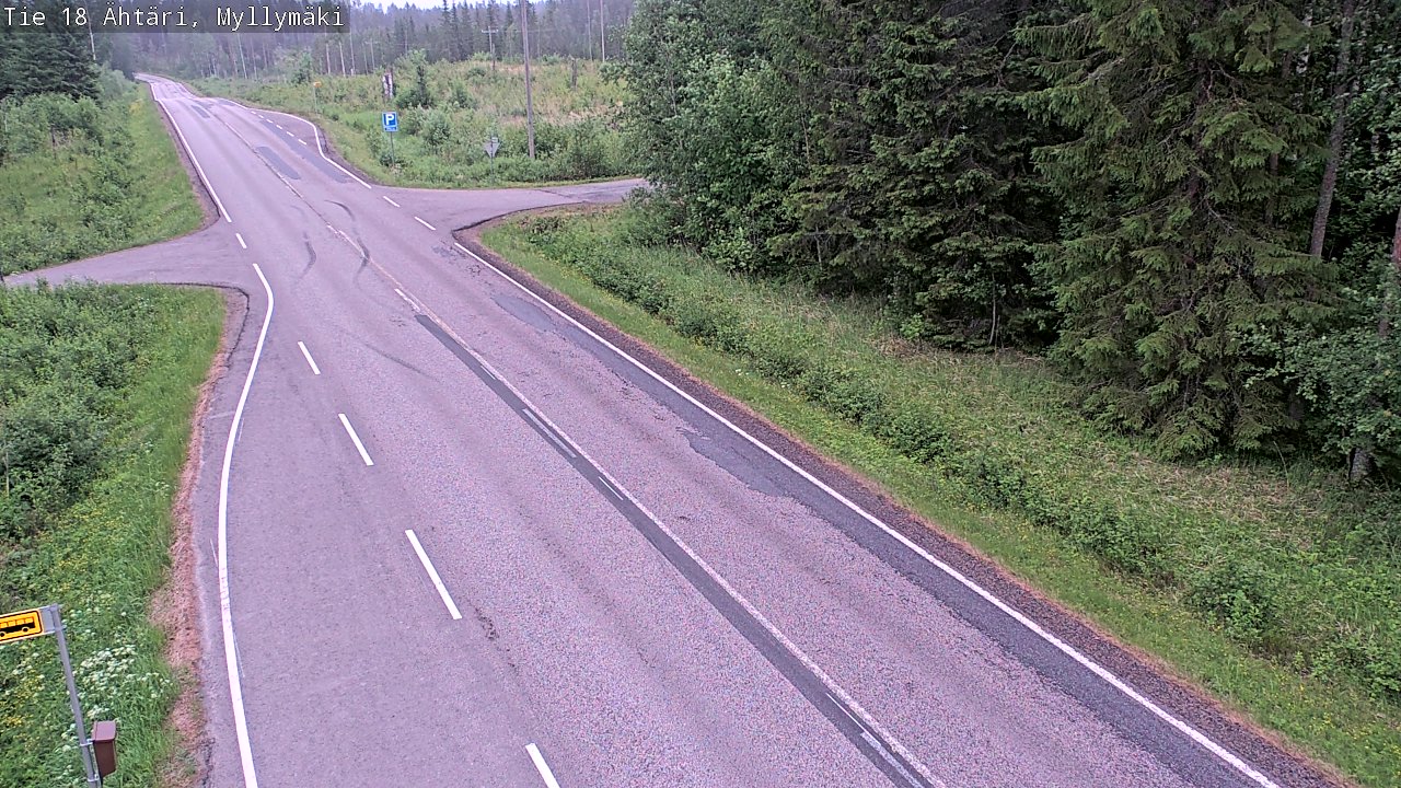 Kelikamerat Kuva Tie 18 Ähtäri, Myllymäki, Ähtäri, Etelä-Pohjanmaa
