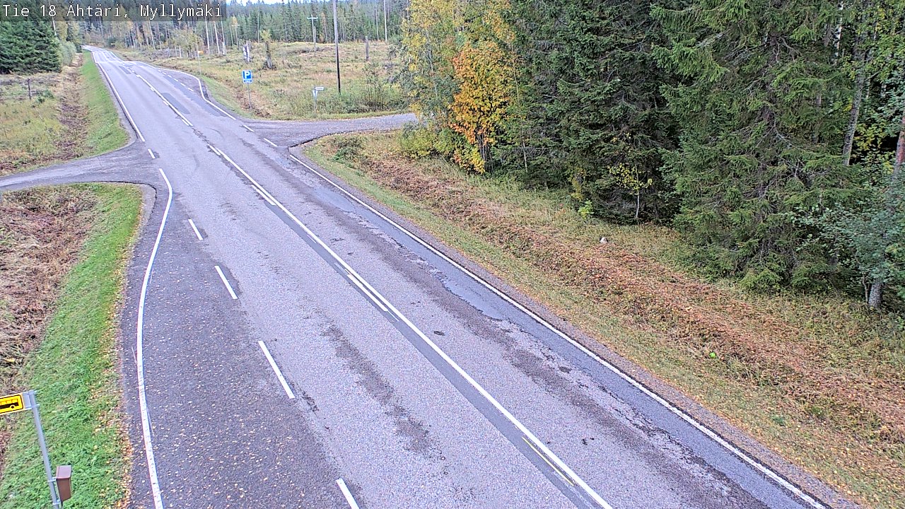 Kelikamerat Kuva Tie 18 Ähtäri, Myllymäki, Ähtäri, Etelä-Pohjanmaa