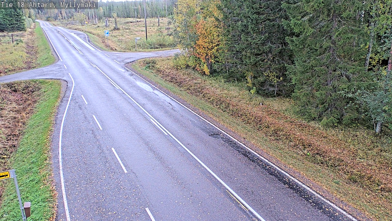Kelikamerat Kuva Tie 18 Ähtäri, Myllymäki, Ähtäri, Etelä-Pohjanmaa