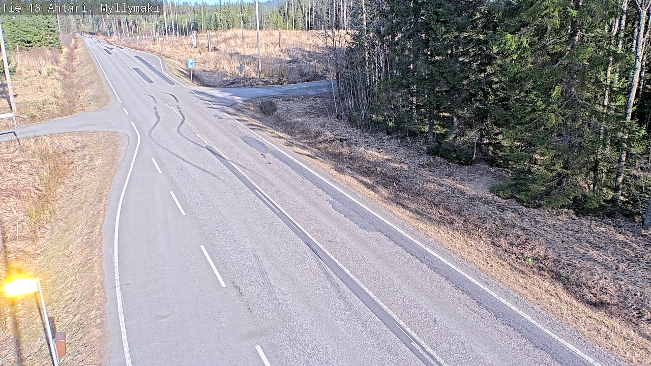 Weather Camera Image Road 18 Ähtäri, Myllymäki, Ähtäri, Etelä-Pohjanmaa