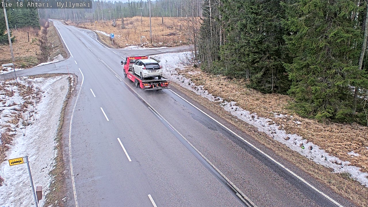 Kelikamerat Kuva Tie 18 Ähtäri, Myllymäki, Ähtäri, Etelä-Pohjanmaa