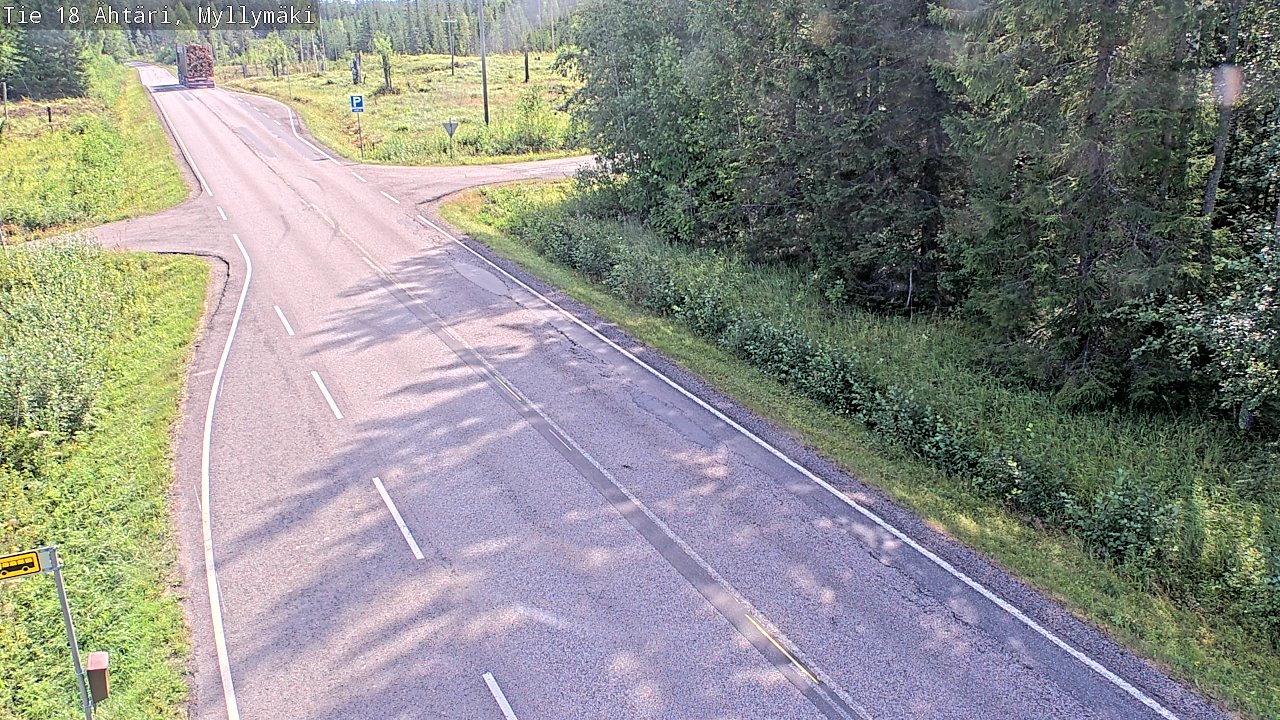 Kelikamerat Kuva Tie 18 Ähtäri, Myllymäki, Ähtäri, Etelä-Pohjanmaa