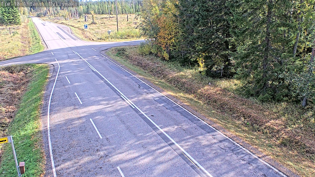 Kelikamerat Kuva Tie 18 Ähtäri, Myllymäki, Ähtäri, Etelä-Pohjanmaa