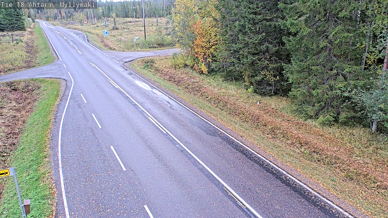 Kelikamerat Kuva Tie 18 Ähtäri, Myllymäki, Ähtäri, Etelä-Pohjanmaa