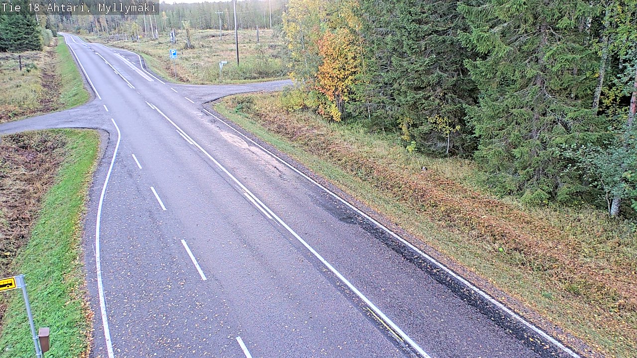 Kelikamerat Kuva Tie 18 Ähtäri, Myllymäki, Ähtäri, Etelä-Pohjanmaa