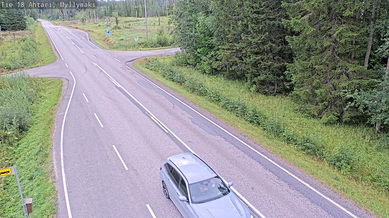 Weather Camera Image Road 18 Ähtäri, Myllymäki, Ähtäri, Etelä-Pohjanmaa