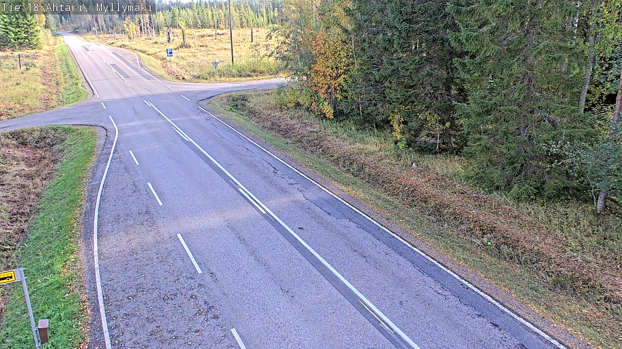 Kelikamerat Kuva Tie 18 Ähtäri, Myllymäki, Ähtäri, Etelä-Pohjanmaa