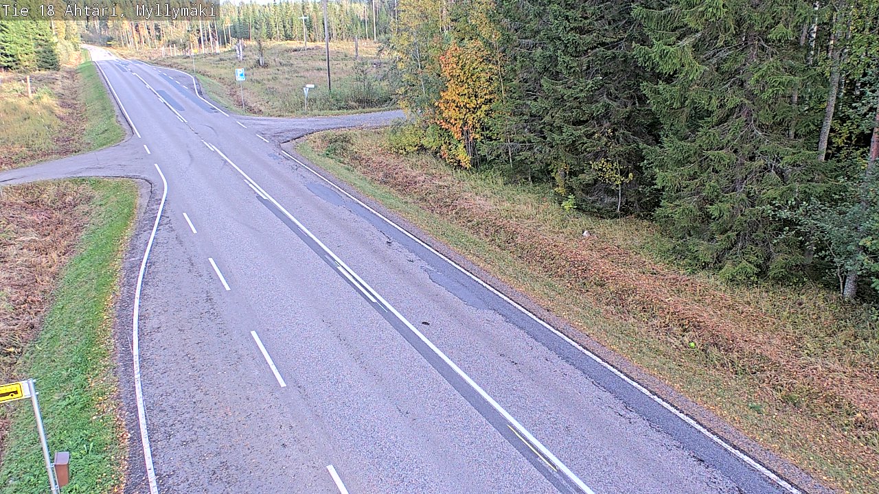 Kelikamerat Kuva Tie 18 Ähtäri, Myllymäki, Ähtäri, Etelä-Pohjanmaa