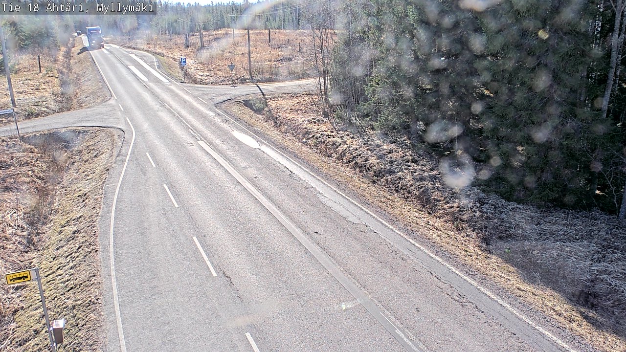 Weather Camera Image Road 18 Ähtäri, Myllymäki, Ähtäri, Etelä-Pohjanmaa