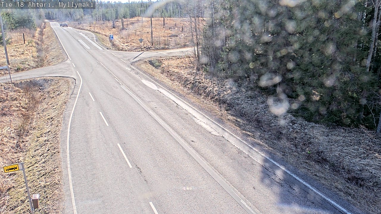Weather Camera Image Road 18 Ähtäri, Myllymäki, Ähtäri, Etelä-Pohjanmaa
