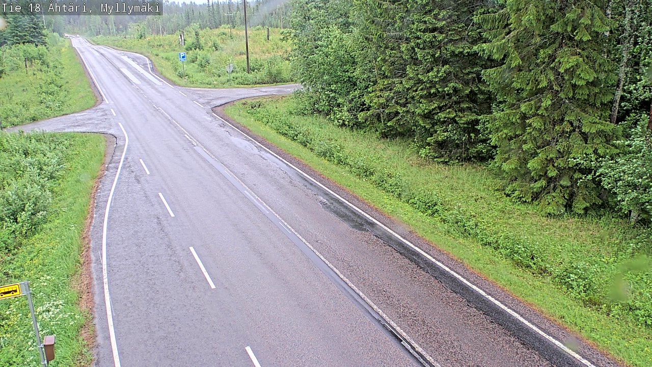 Weather Camera Image Väg 18 Etseri, Myllymäki, Ähtäri, Etelä-Pohjanmaa