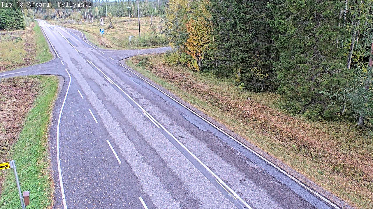 Kelikamerat Kuva Tie 18 Ähtäri, Myllymäki, Ähtäri, Etelä-Pohjanmaa