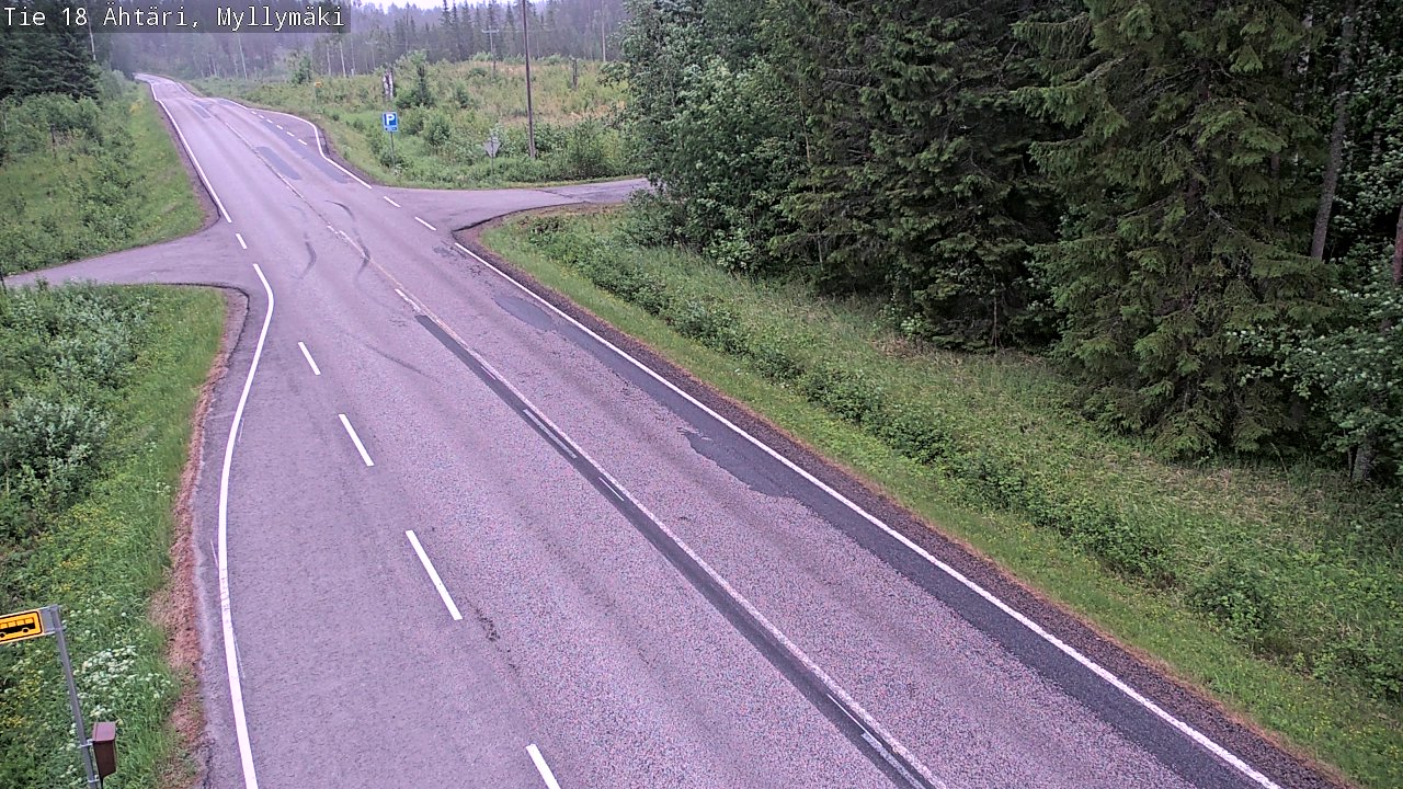 Kelikamerat Kuva Tie 18 Ähtäri, Myllymäki, Ähtäri, Etelä-Pohjanmaa