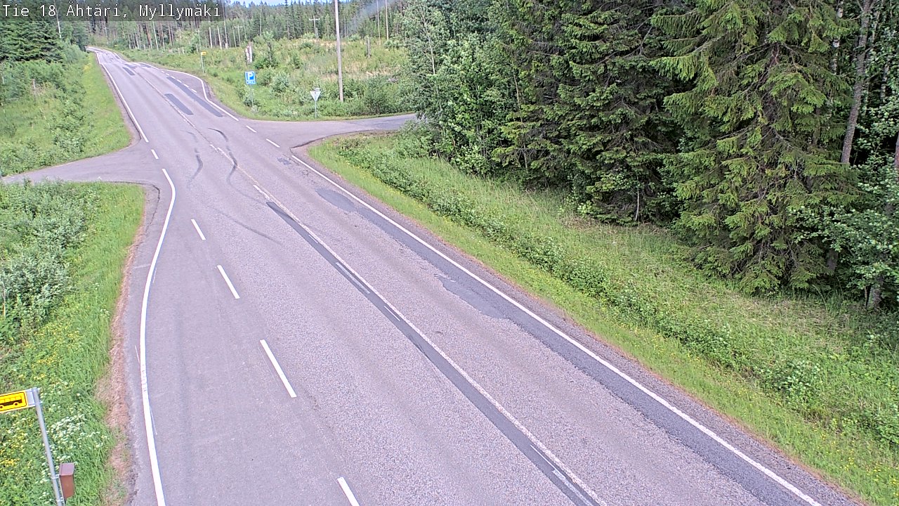 Kelikamerat Kuva Tie 18 Ähtäri, Myllymäki, Ähtäri, Etelä-Pohjanmaa