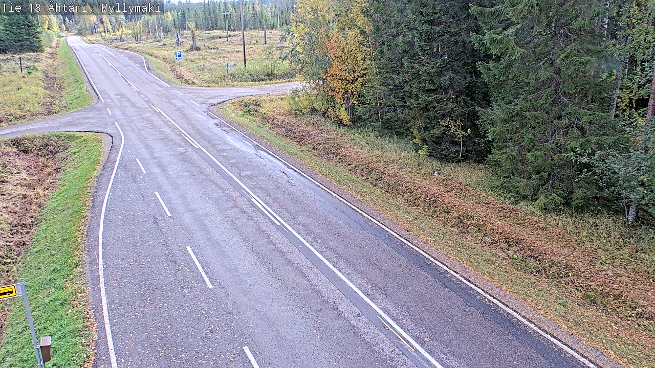 Kelikamerat Kuva Tie 18 Ähtäri, Myllymäki, Ähtäri, Etelä-Pohjanmaa