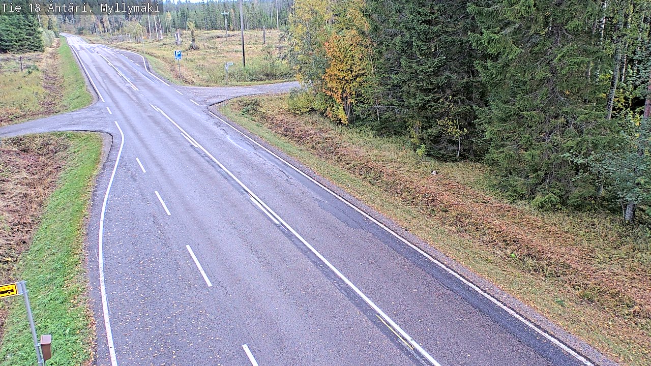 Kelikamerat Kuva Tie 18 Ähtäri, Myllymäki, Ähtäri, Etelä-Pohjanmaa