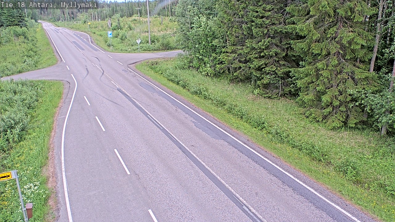 Kelikamerat Kuva Tie 18 Ähtäri, Myllymäki, Ähtäri, Etelä-Pohjanmaa