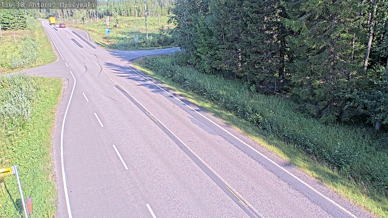 Kelikamerat Kuva Tie 18 Ähtäri, Myllymäki, Ähtäri, Etelä-Pohjanmaa