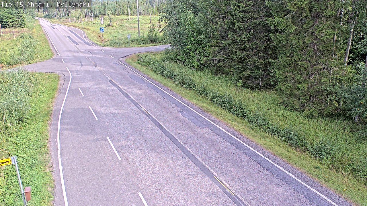Kelikamerat Kuva Tie 18 Ähtäri, Myllymäki, Ähtäri, Etelä-Pohjanmaa