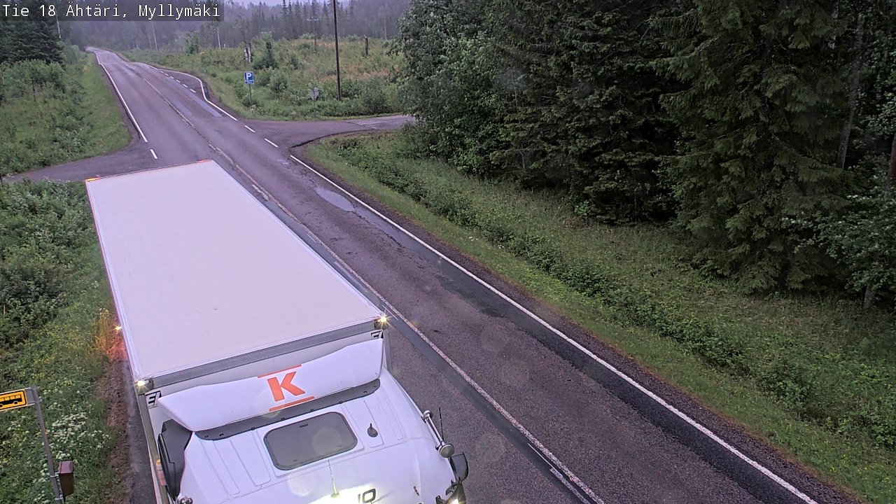 Kelikamerat Kuva Tie 18 Ähtäri, Myllymäki, Ähtäri, Etelä-Pohjanmaa