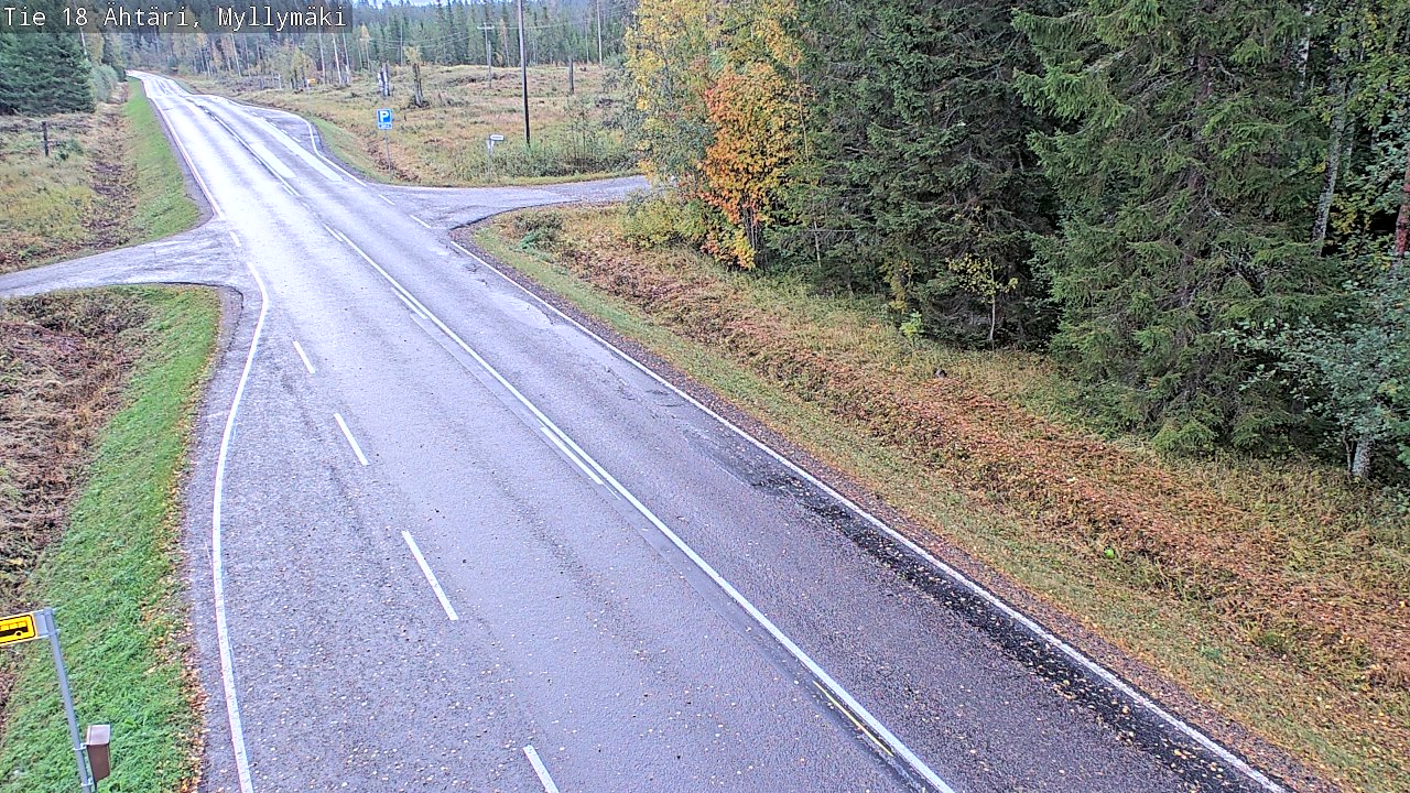Weather Camera Image Väg 18 Etseri, Myllymäki, Ähtäri, Etelä-Pohjanmaa