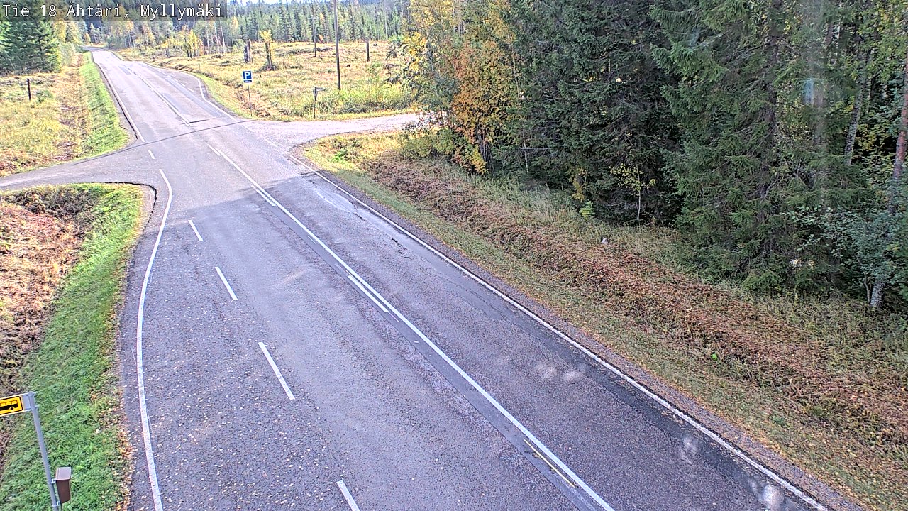 Kelikamerat Kuva Tie 18 Ähtäri, Myllymäki, Ähtäri, Etelä-Pohjanmaa