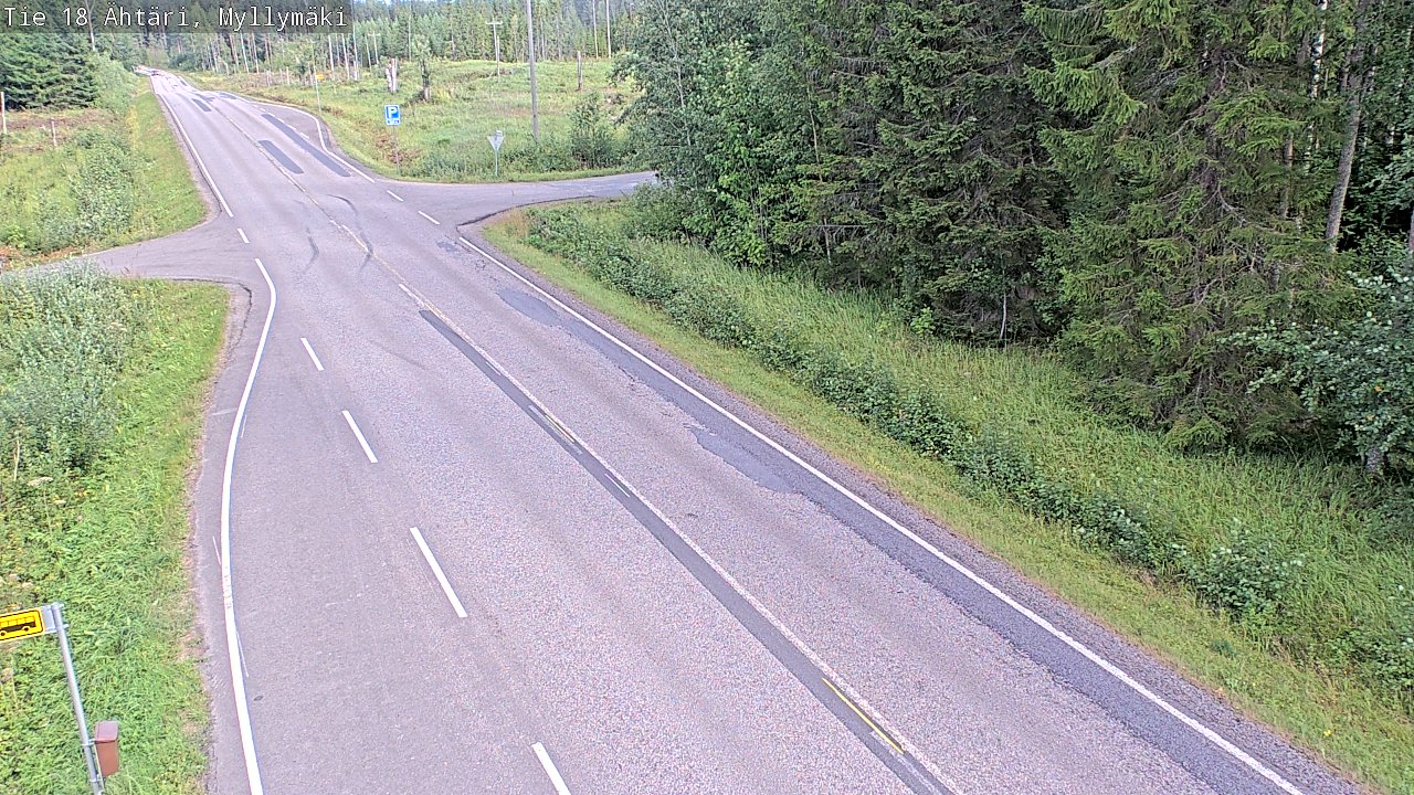 Kelikamerat Kuva Tie 18 Ähtäri, Myllymäki, Ähtäri, Etelä-Pohjanmaa