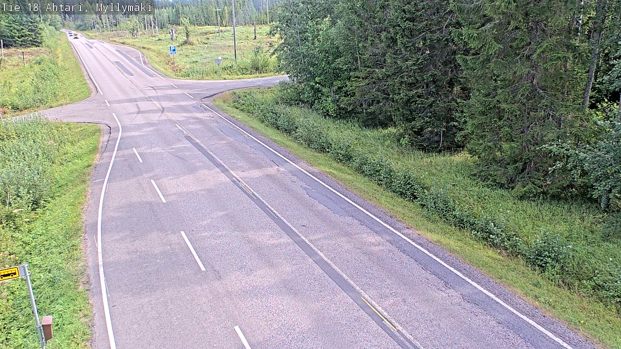 Kelikamerat Kuva Tie 18 Ähtäri, Myllymäki, Ähtäri, Etelä-Pohjanmaa
