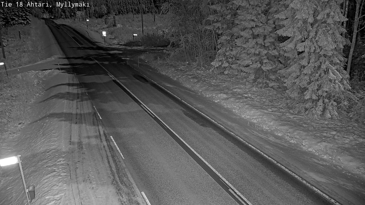 Weather Camera Image Väg 18 Etseri, Myllymäki, Ähtäri, Etelä-Pohjanmaa