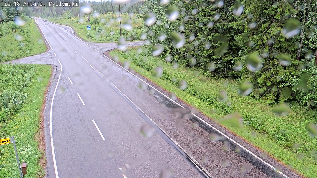 Weather Camera Image Väg 18 Etseri, Myllymäki, Ähtäri, Etelä-Pohjanmaa