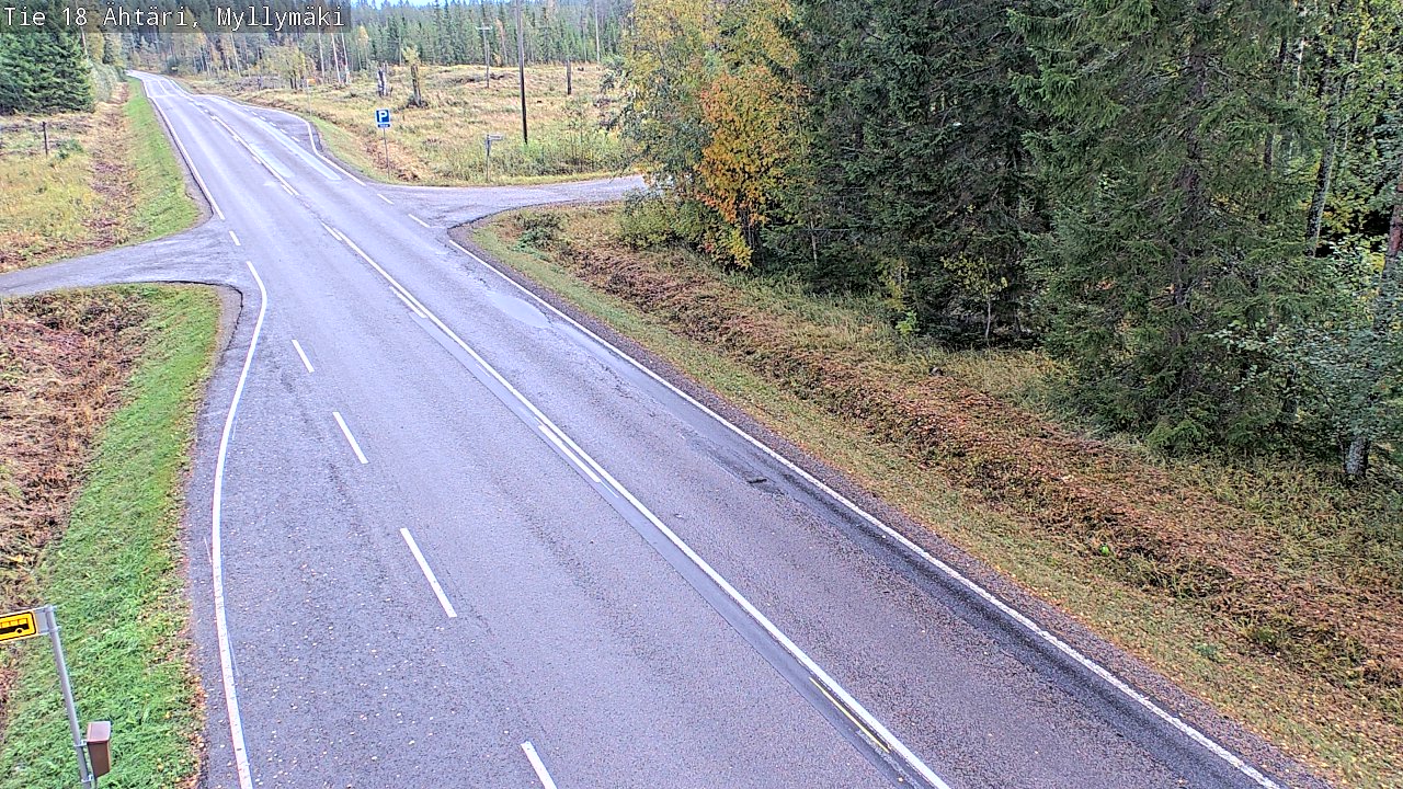 Kelikamerat Kuva Tie 18 Ähtäri, Myllymäki, Ähtäri, Etelä-Pohjanmaa