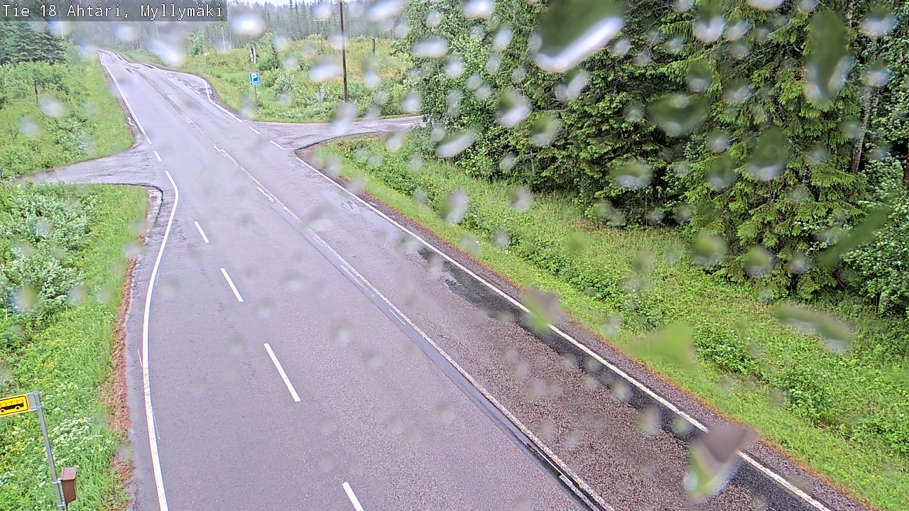 Weather Camera Image Väg 18 Etseri, Myllymäki, Ähtäri, Etelä-Pohjanmaa